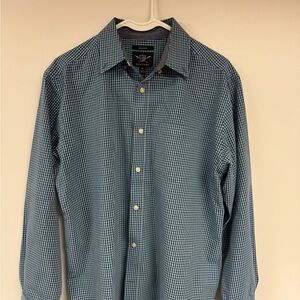 Ivy & Tweed Green Plaid Dress Shirt